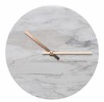 Marble Time Klok Wit, Ophalen of Verzenden, Nieuw