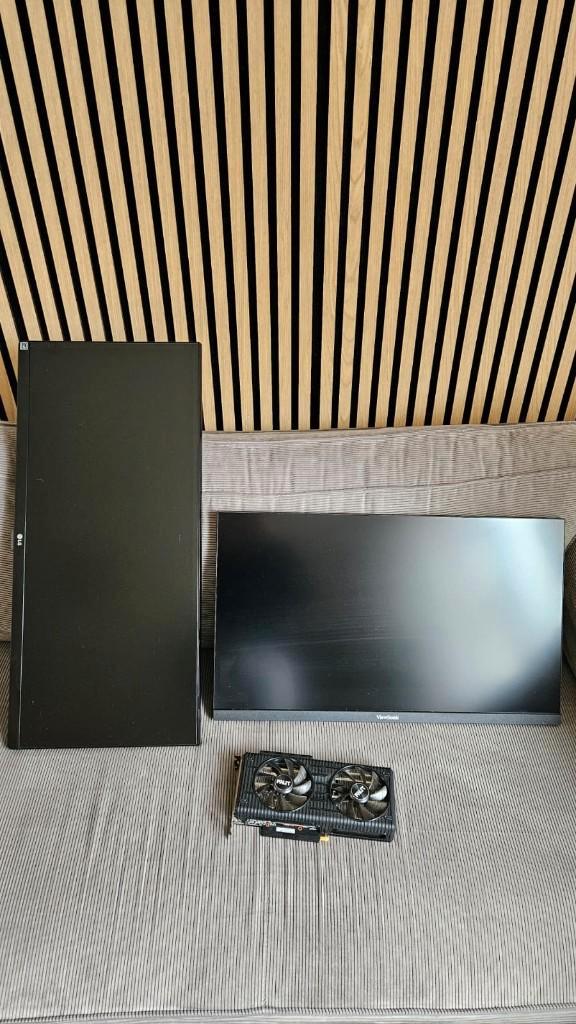 Palit GeForce RTX 3060 Ti Dual & Beeldschermen, Computers en Software, Videokaarten, Zo goed als nieuw, Nvidia, PCI-Express 4.0