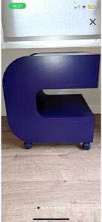 Vintage Ikea side table, Ophalen, Gebruikt, Rechthoekig, Hout