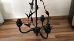 Zwarte kleine kroonluchter/hanglamp, Ophalen, Zo goed als nieuw
