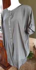 Vanilia mooie zijden top S 36 topje shirt Gratis Verzenden, Kleding | Dames, Tops, Verzenden, Vanilia, Zo goed als nieuw, Korte mouw