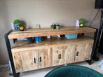 Mangohout dressoir, Huis en Inrichting, Kasten | Dressoirs, Ophalen, Zo goed als nieuw, 25 tot 50 cm, Met deur(en)