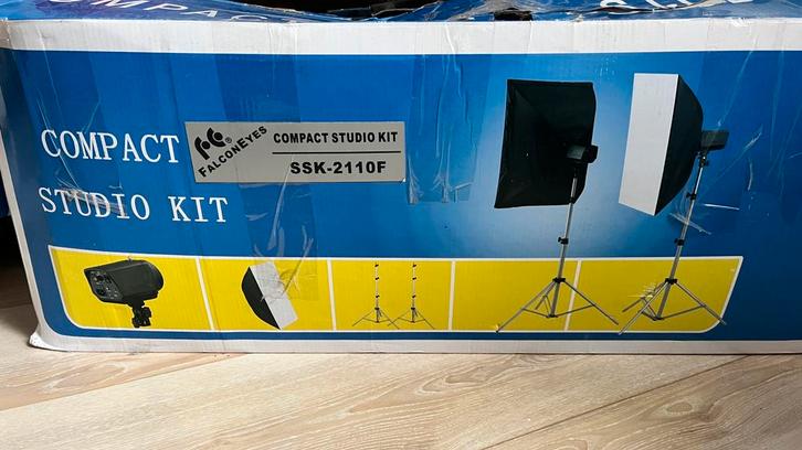 Foto studio set met Flash Trigger Set, Audio, Tv en Foto, Fotografie | Fotostudio en Toebehoren, Zo goed als nieuw, Ophalen