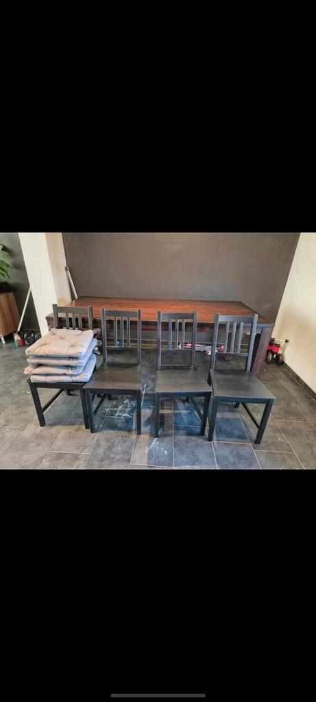 Eettafels, Huis en Inrichting, Tafels | Eettafels, Zo goed als nieuw, 50 tot 100 cm, Vijf personen of meer, Rechthoekig, Ophalen