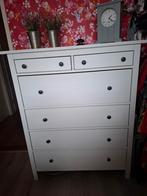 Hemnes ladekast 6 lades, 5 laden of meer, Ophalen, 25 tot 50 cm, 100 tot 150 cm