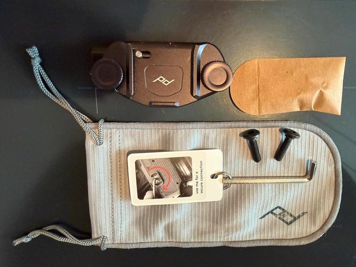 Peak Design Capture Camera Clip - Zwart, Audio, Tv en Foto, Fotografie | Professionele apparatuur, Zo goed als nieuw, Ophalen of Verzenden