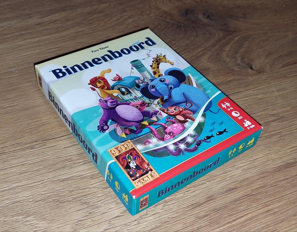 Binnenboord kaartspel, Hobby en Vrije tijd, Gezelschapsspellen | Bordspellen, Vijf spelers of meer, Ophalen of Verzenden, Zo goed als nieuw