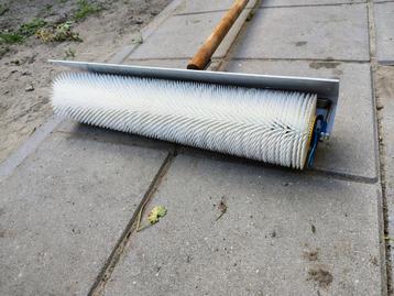 Prikroller, egalisatie roller 45cm breed (Bouwmaat) +steel beschikbaar voor biedingen