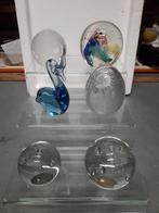 6 VINTAGE GLASOBJECTEN I.Z.G.STAAT ( per stuk te koop 5 euro, Ophalen of Verzenden