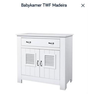  TWF Madeira - Ledikant & Commode beschikbaar voor biedingen