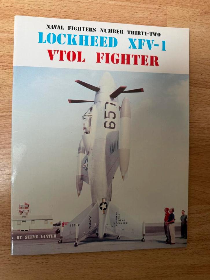 Naval Fighters 32: Lockheed XFV-1 VTOL Fighter, Verzamelen, Luchtvaart en Vliegtuigspotten, Zo goed als nieuw, Boek of Tijdschrift