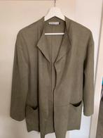Kaki groen, suède jacket van Costes maat M, Maat 38/40 (M), Ophalen of Verzenden, Zo goed als nieuw, Costes