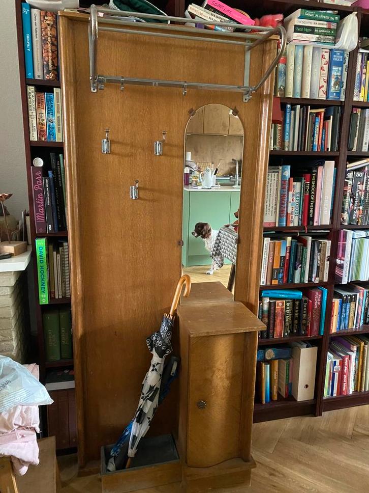 Brocante gangmeubel/kapstok, Antiek en Kunst, Antiek | Meubels | Kasten, Ophalen