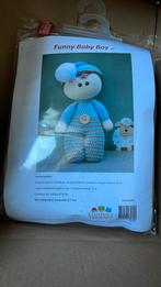 Haakpakket  Funny baby boy, Ophalen of Verzenden, Nieuw, Haken, Wol of Garen