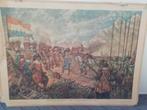 schoolplaat frederik hendrik voor 's Hertogenbosch 1629, Antiek en Kunst, Antiek | Schoolplaten, Ophalen, Geschiedenis