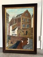 Jean Deckers - Olieverf Schilderij - Ingelijst, Ophalen