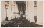 Woerden - Interieur Hervormde Petruskerk c. 1915 * fotokaart, Ophalen of Verzenden, Voor 1920, Ongelopen, Utrecht