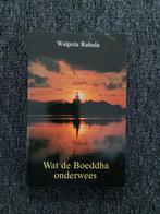 Wat de Boeddha onderwees - Walpola Rahula, Boeken, Godsdienst en Theologie, Ophalen of Verzenden, Zo goed als nieuw, Walpola Rahula