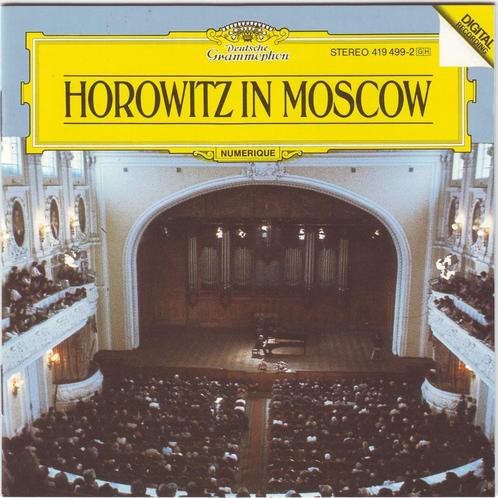 Horowitz speelt na ruim zestig jaar Moskou weer plat, Cd's en Dvd's, Cd's | Klassiek, Zo goed als nieuw, Overige typen, Ophalen of Verzenden