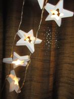 Houten ster snoerverlichting, Diversen, Kerst, Ophalen of Verzenden, Gebruikt