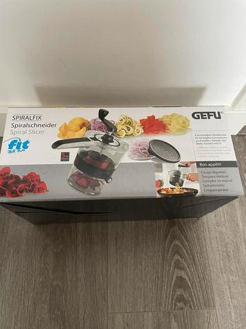 GEFU Spiralfix Spiraalsnijder - Nieuw in doos! beschikbaar voor biedingen
