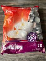 Bolsius 420 Theelichten - 6 uur brandduur!, Huis en Inrichting, Overige materialen, Wit, Nieuw, Ophalen of Verzenden