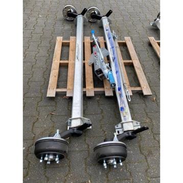 aanhanger assen set V-1800-2400 kg Schlegl-RB div.padmaten beschikbaar voor biedingen