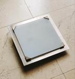 €8,- Mooie rvs plafonnière lamp, Ophalen, Gebruikt, Minder dan 50 cm