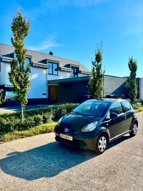 Toyota Aygo 1.0 12V Vvt-i 3DRS MMT 2008 Zwart, Auto's, Toyota, Particulier, Aygo, Benzine, A, Hatchback, Handgeschakeld, Origineel Nederlands