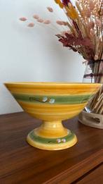Prachtige handgeschilderde Provencaalse fruitschaal, Ophalen of Verzenden, Rond