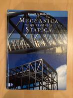 Mechanica voor technici Statica, Hibbeler, 6e druk, Ophalen of Verzenden, Beta, Gelezen, HBO