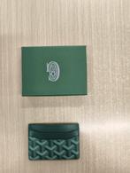 Goyard pashouder groen, Sieraden, Tassen en Uiterlijk, Portemonnees, Overige merken, Nieuw, Ophalen of Verzenden, Leer