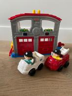 Fisher Price Little People Brandweerkazerne + voertuig, Kinderen en Baby's, Speelgoed | Fisher-Price, Ophalen, Zo goed als nieuw