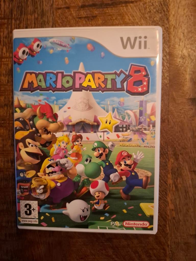 Nintendo wii mario party 8, Ophalen of Verzenden, Zo goed als nieuw, Sport, 3 spelers of meer