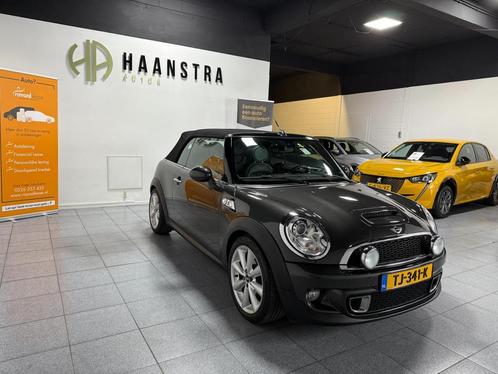 Mini Mini Cabrio 1.6 Cooper S Cabrio Leder Int, Navigatie NW, Auto's, Mini, Bedrijf, Te koop, Cabrio, ABS, Airbags, Airconditioning