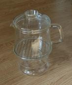 Scott Mainz D.E.  theepot met  theewarmer, volgnr 58, Overige typen, Ophalen of Verzenden, Overige stijlen, Glas