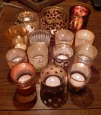 14 waxinelichthouders, kerst, Huis en Inrichting, Woonaccessoires | Kandelaars en Kaarsen, Ophalen of Verzenden, Zo goed als nieuw