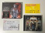 2 concert tickets Michael Jackson 1992 + 1996 met CD albums, Ophalen of Verzenden, Zo goed als nieuw