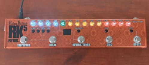 Tech21 RK5 flyrig Richie Kotzen Signatur, Muziek en Instrumenten, Effecten, Zo goed als nieuw, Reverb, Compressor, Ophalen of Verzenden