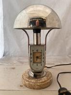 Lamp met wekker Mofem, Antiek en Kunst, Antiek | Klokken, Ophalen of Verzenden