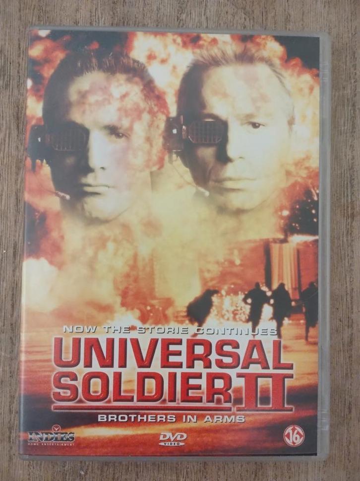 UNIVERSAL SOLDIER II 2 brothers in arms, Cd's en Dvd's, Dvd's | Actie, Zo goed als nieuw, Actie, Vanaf 16 jaar, Ophalen of Verzenden