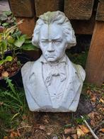 Buste Beethoven  tuinbeeld beton, Tuin en Terras, Tuinbeelden, Ophalen, Gebruikt