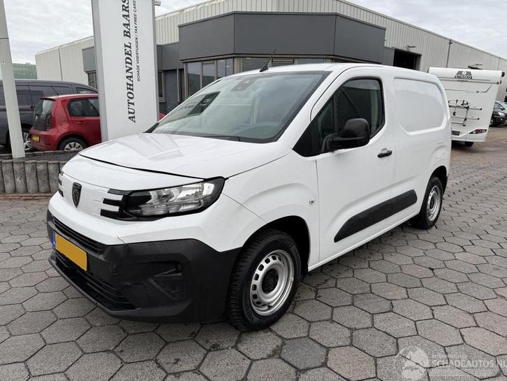 Peugeot Partner 1.5 BlueHDi 100 S&S L1 (bj 2024), Auto diversen, Schadeauto's, Peugeot, Handgeschakeld, Diesel, Overige carrosserieën
