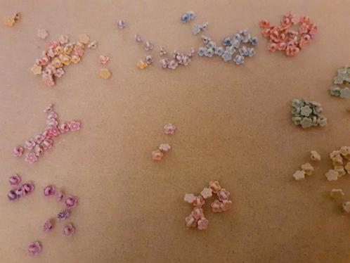 Bloem knoopjes baby kinder per 10 knopen 1 kleur of gemengd, Hobby en Vrije tijd, Naaien en Fournituren, Nieuw, Knoop of Knopen