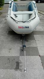 Honwave 270 airdeck, Watersport en Boten, Ophalen, Gebruikt, Overige typen, Motorboot