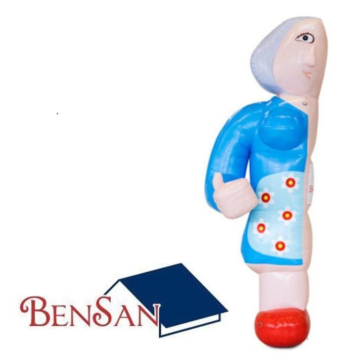 Halve sarah opblaasbaar pvc huren bensan enter, Hobby en Vrije tijd, Feestartikelen | Verhuur, Zo goed als nieuw, Abraham of Sarah