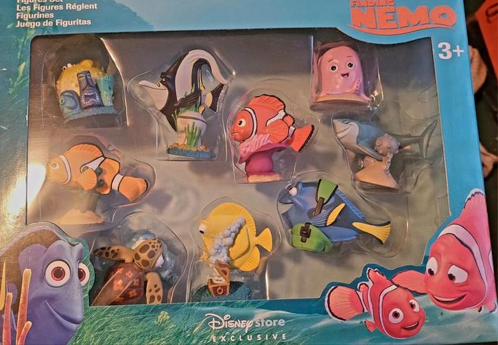 Disney pvc figuren set "Finding Nemo" in originele doos, Verzamelen, Disney, Nieuw, Beeldje of Figuurtje, Overige figuren, Ophalen of Verzenden