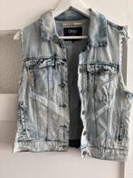 Upgecyclede Spijkerjas lekkerblijvenlikken - Maat 38, Verzenden, Zo goed als nieuw, Maat 38/40 (M), Blauw