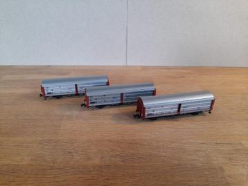 Fleischmann schuifwand wagons DB beschikbaar voor biedingen