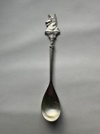 Verzilverd dierenbescherming HERDER lepeltje theelepeltje., Antiek en Kunst, Antiek | Bestek, Ophalen of Verzenden